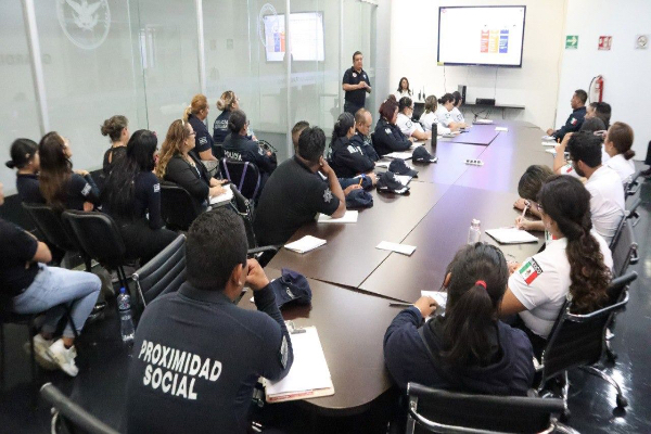Mantiene SSP Puebla capacitación a personal de centros de emergencia