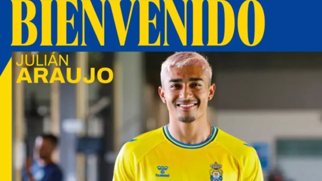 Julián Araujo se incorpora a Las Palmas