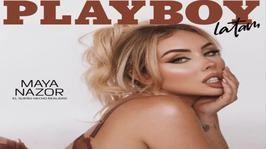 Maya Nazor es portada de Playboy en agosto