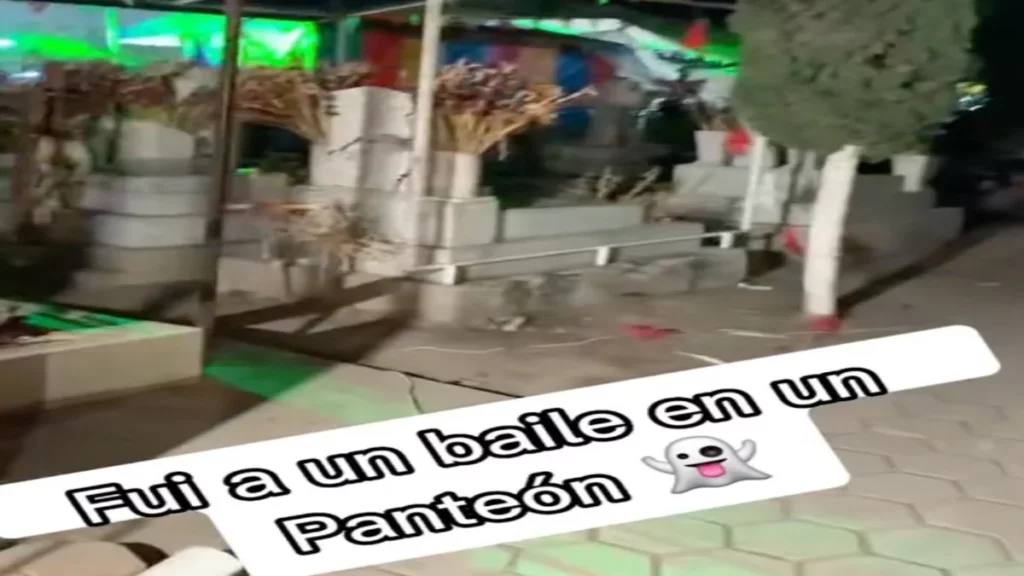 "Mueven el esqueleto" en baile sonidero en panteón de Acatzingo, Puebla