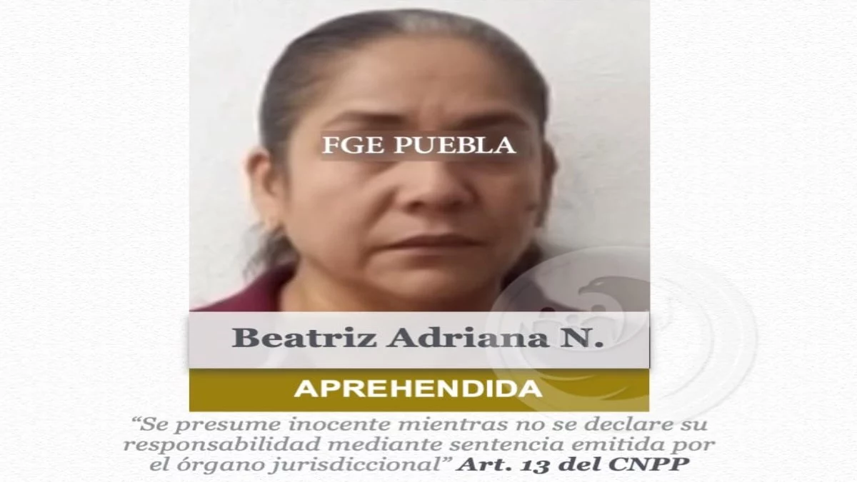 Capturan en Puebla a mujer ligada a banda de secuestradores "Los Caletri"