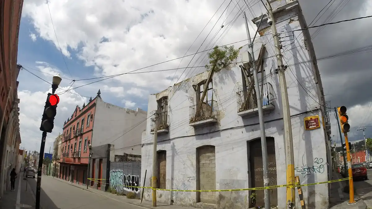 En riesgo, 240 casonas de Puebla capital ante un sismo