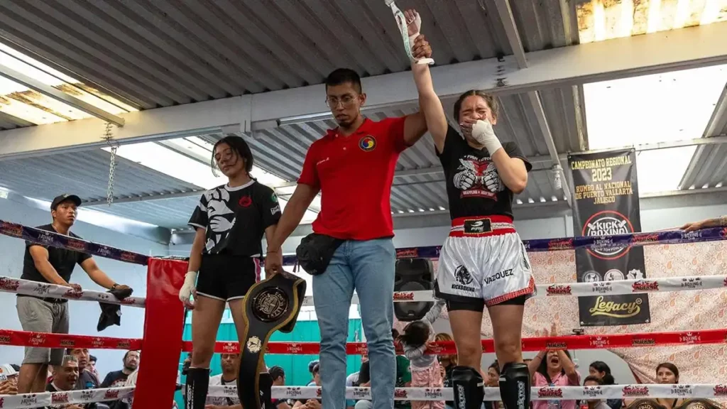 Fernanda Juárez Hernández, al Nacional de Kick Boxing
