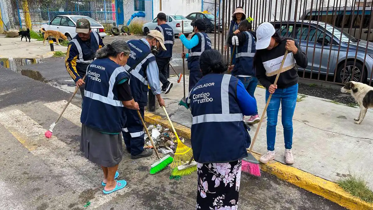 Exitosa jornada de limpieza en el municipio de Puebla