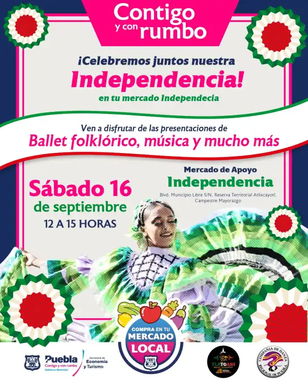 Celebra las Fiestas Patrias 2023 en el Mercado Independencia