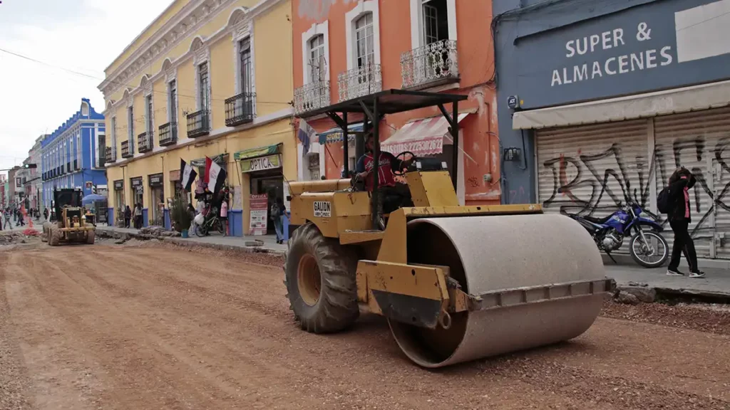 Obras en Centro Histórico concluirán en octubre