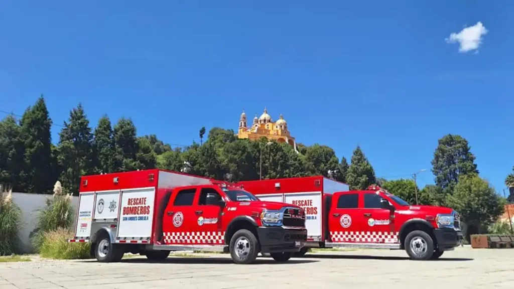 San Andrés Cholula entrega equipamiento a la Dirección de Protección Civil