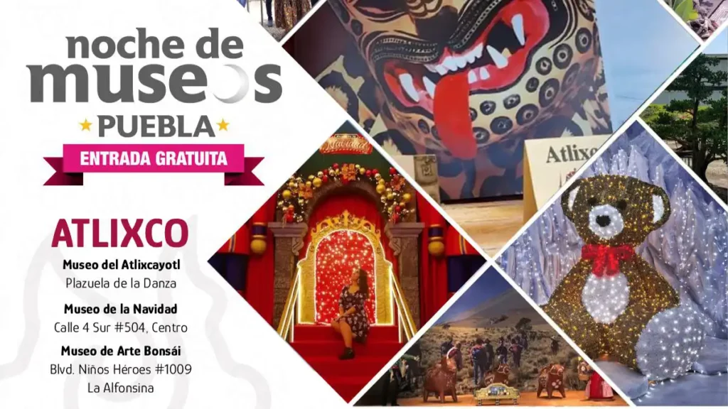 Atlixco participará en la Noche de Museos