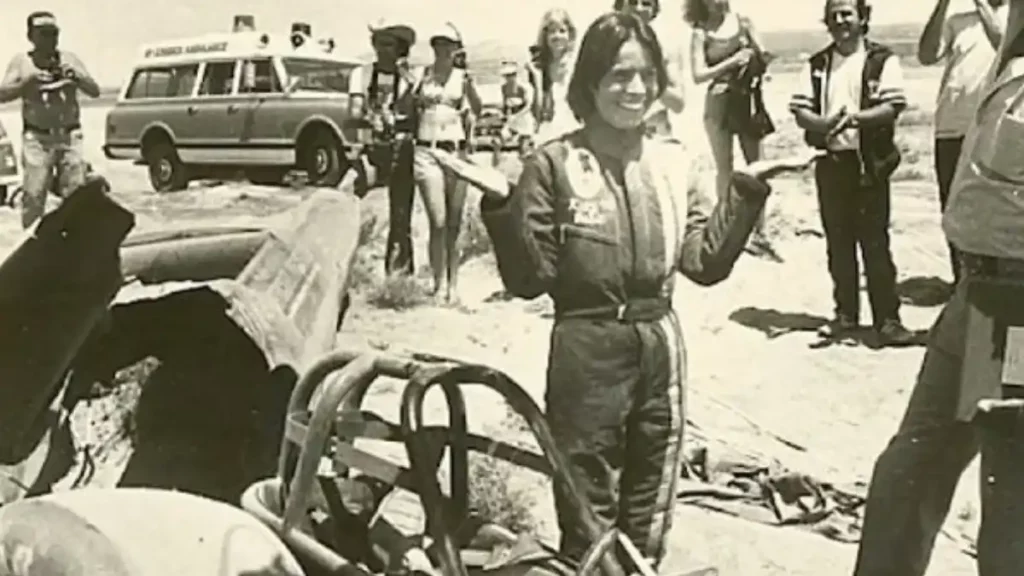 Kitty O'Neil, la mujer que desafió los límites de la velocidad.