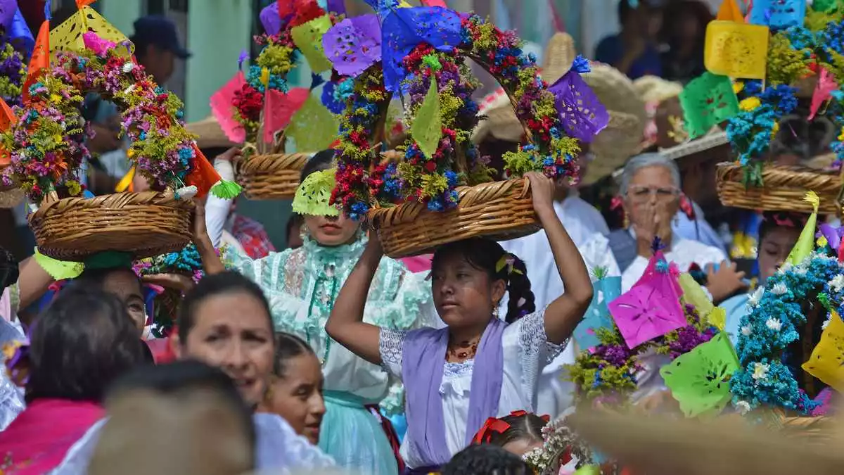 FOTOS: Celebran convite del Huey Atlixcáyotl