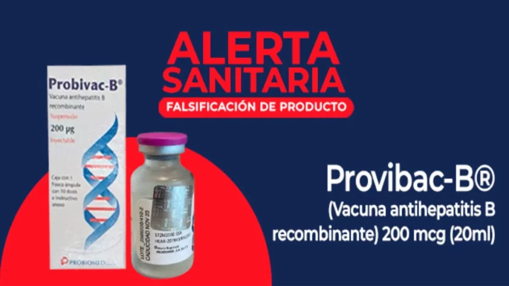 ¡Cuidado! detecta Cofepris vacuna falsa contra hepatitis B