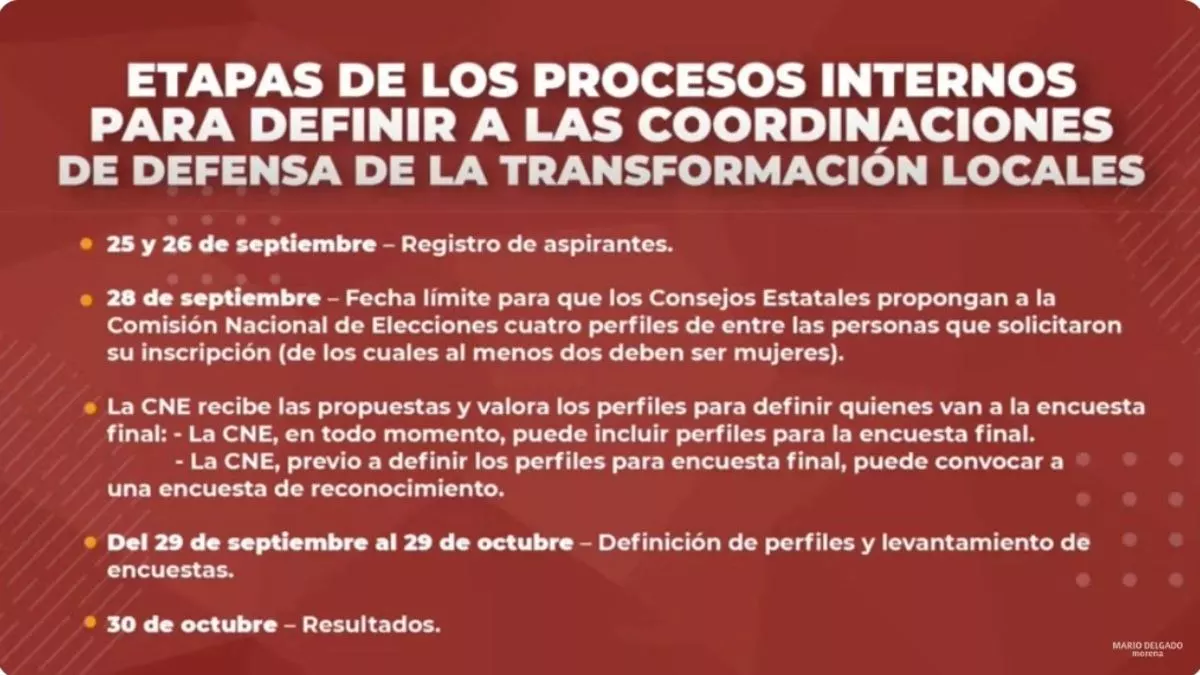 Morena Puebla pospondría al 1 de octubre elección de precandidatos a gubernatura