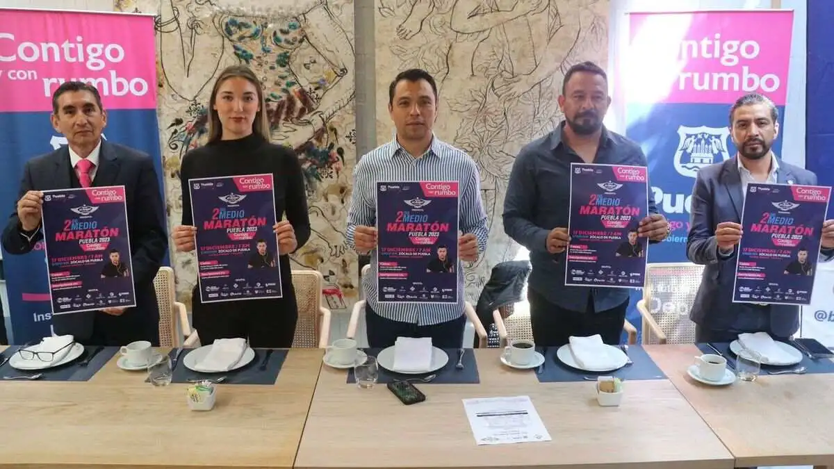¿Cuándo será el II Medio Maratón de Puebla 2023?