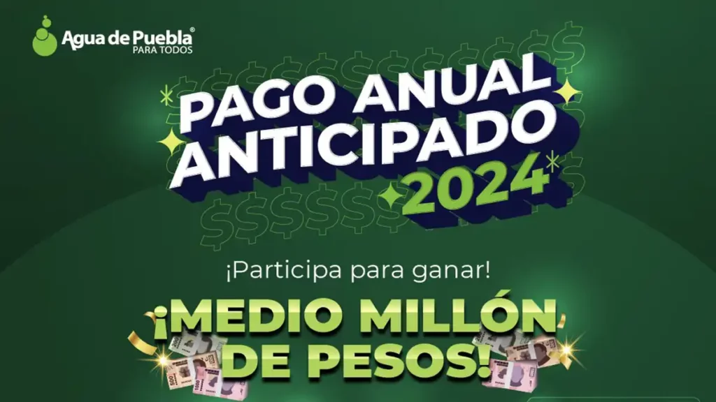 ¿Quieres ganar medio de millón de pesos o un auto? ¡Paga el agua!