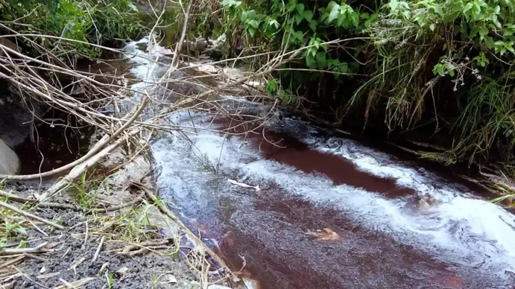 Contaminación en el río Atoyac