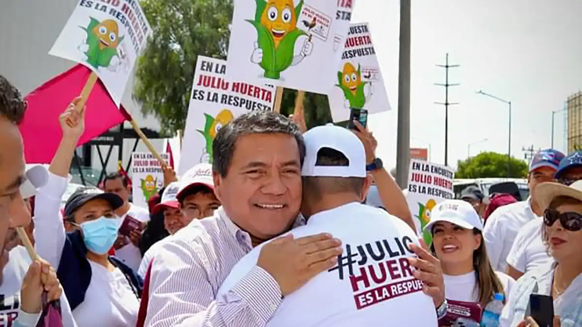"Voy muy bien en las encuestas": Julio Huerta