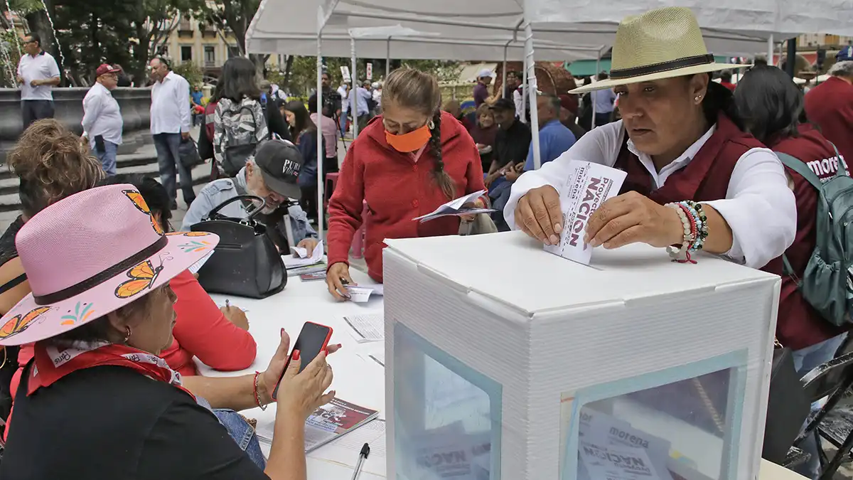 Elecciones 2024: Morena, el partido que más crece en Puebla en militantes