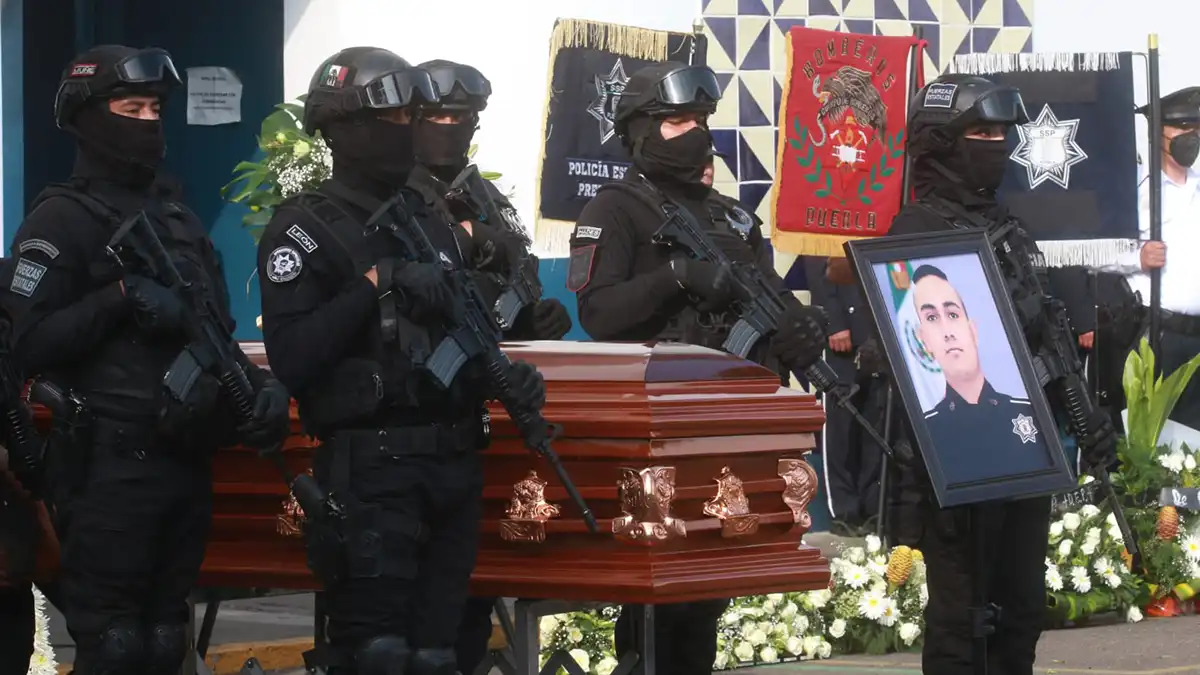 Puebla suma 100 policías asesinados en los últimos cinco años