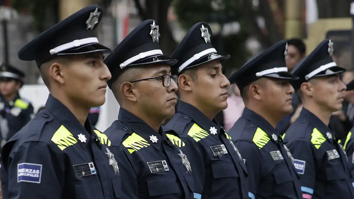 Alcalde de Puebla asegura que aumentó confianza en policías municipales