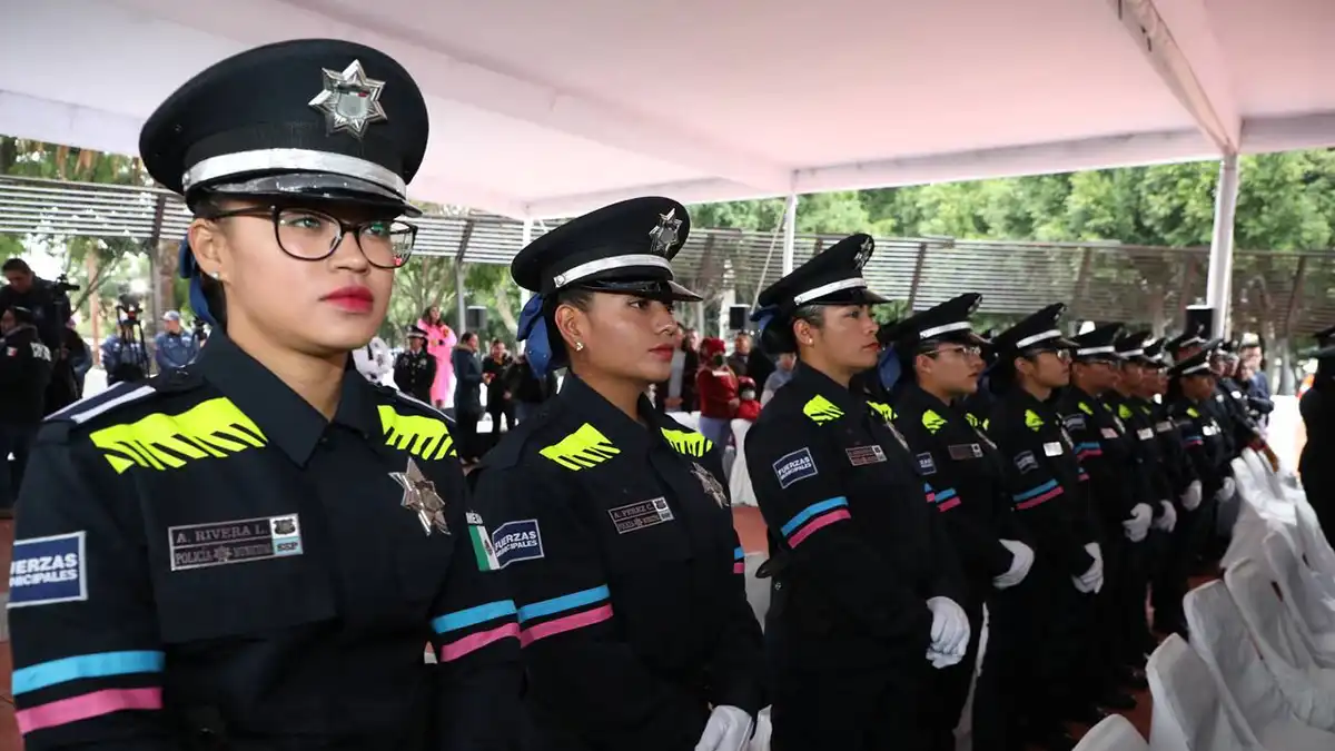 27 nuevos elementos se suman a la Policía Municipal de Puebla
