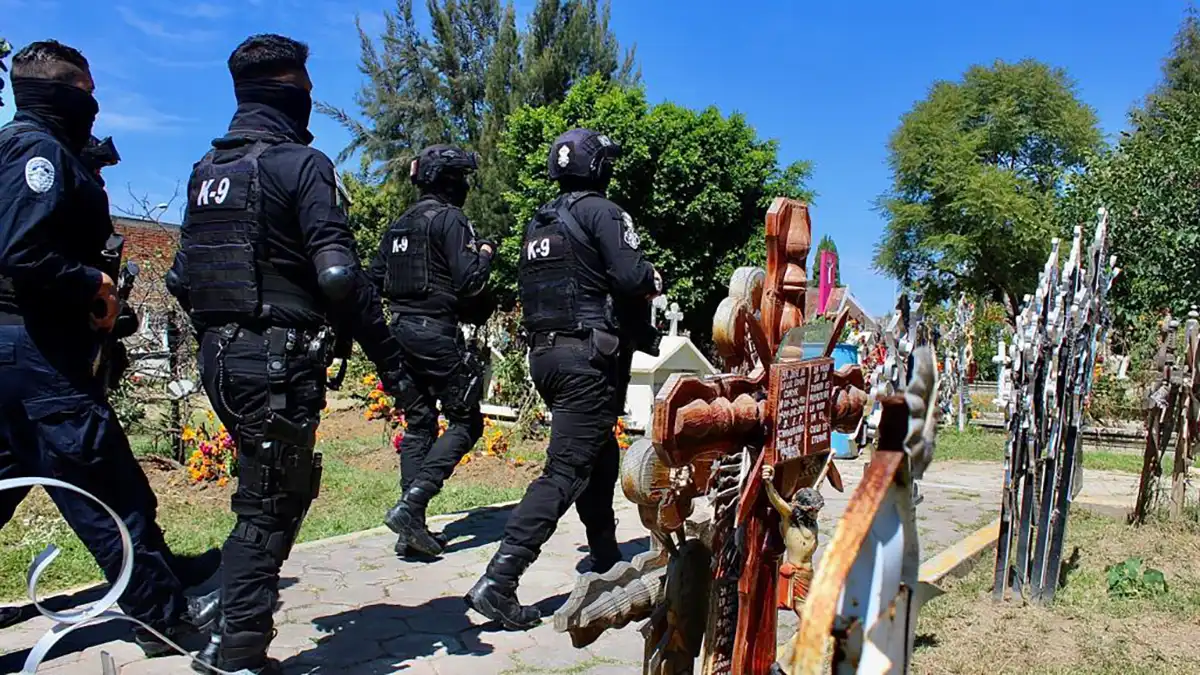 Policía de San Andrés Cholula implementa Operativo Todos Santos 2023