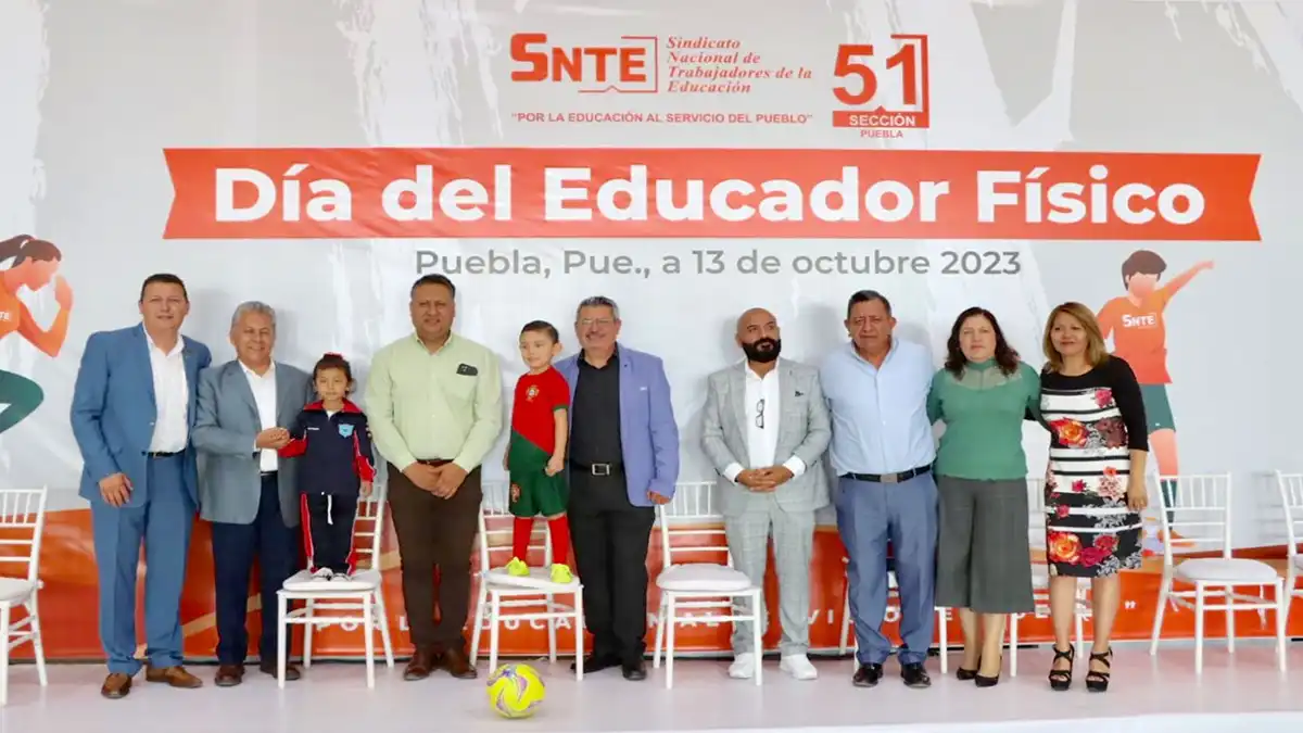 SNTE 51 realiza la primera celebración del Día del Educador Físico