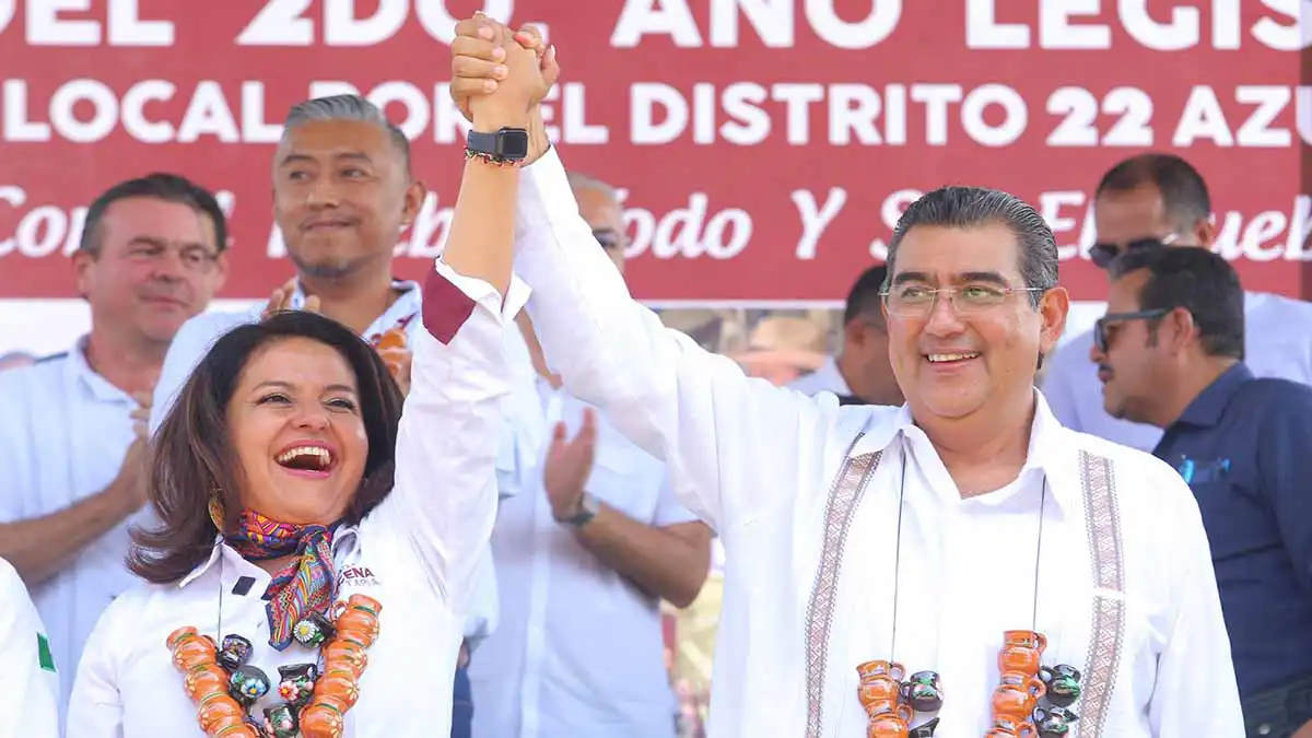 Sergio Salomón reconoce labor de los diputados y las diputadas del Congreso de Puebla