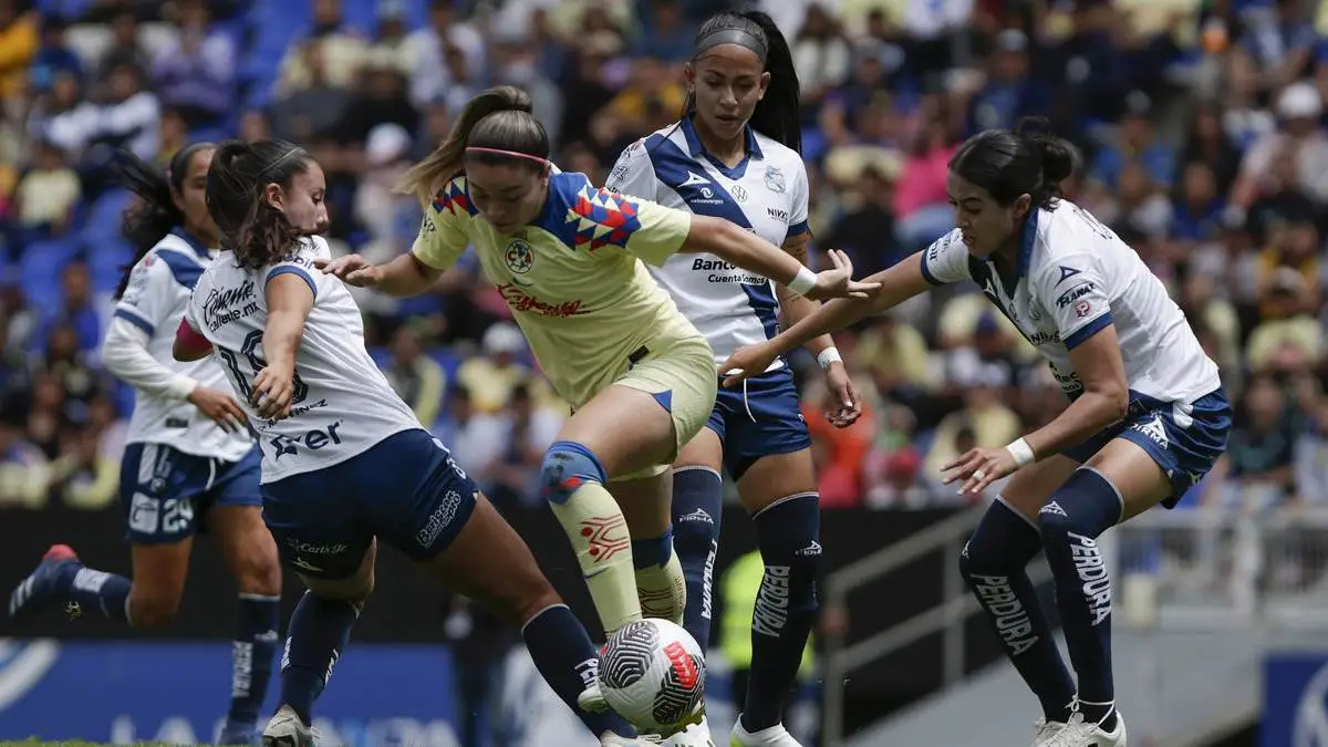 Puebla Femenil sale goleado 1-6 por América