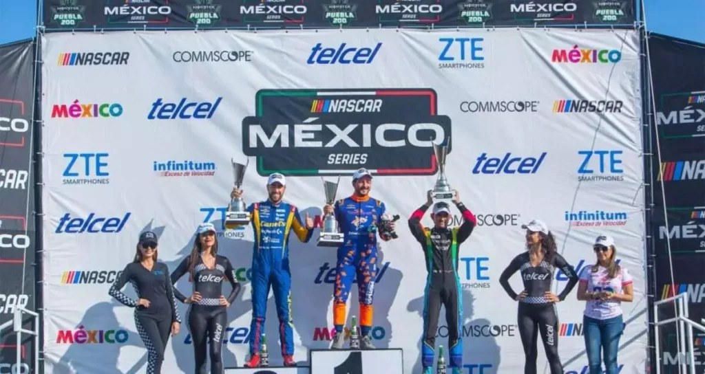 Julio Rejón se adjudica la Nascar México celebrada en Amozoc