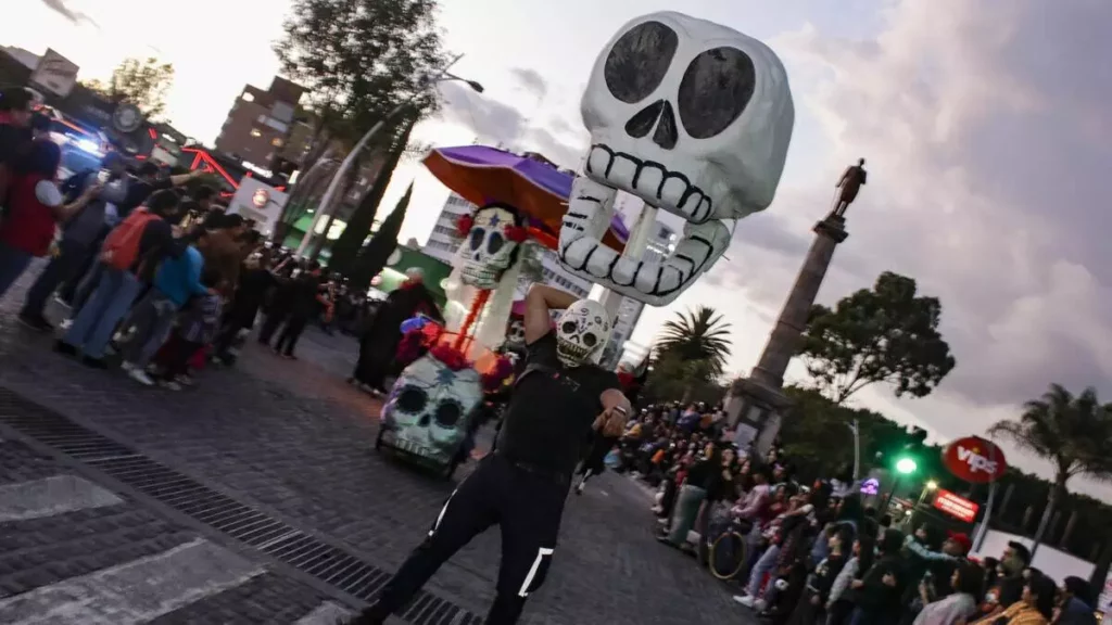 Así fue el Desfile de Calaveras en Puebla