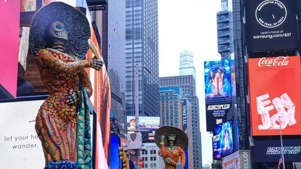 Atlixco exhibirá una catrina monumental en el corazón de Nueva York