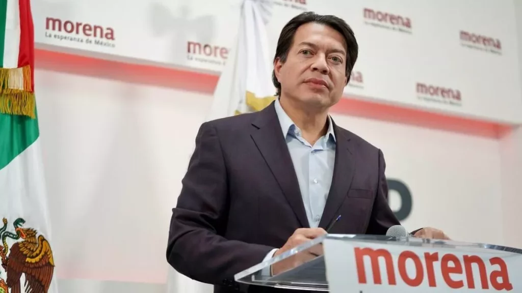 Mario Delgado, líder nacional de Morena