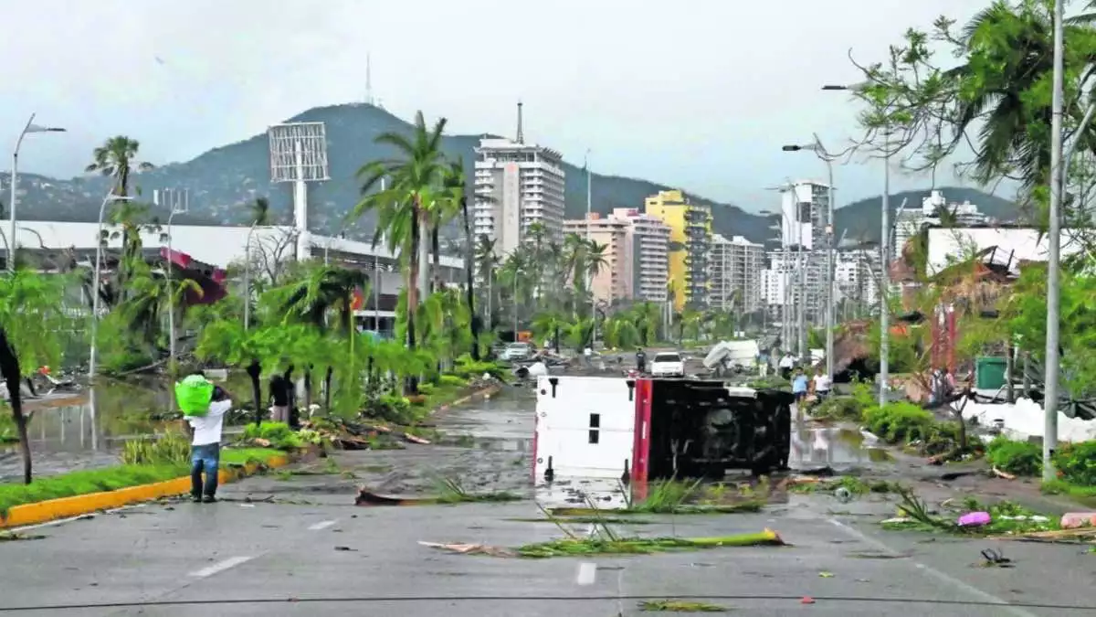 Deja huracán Otis 27 muertos y cuatro desaparecidos en Guerrero