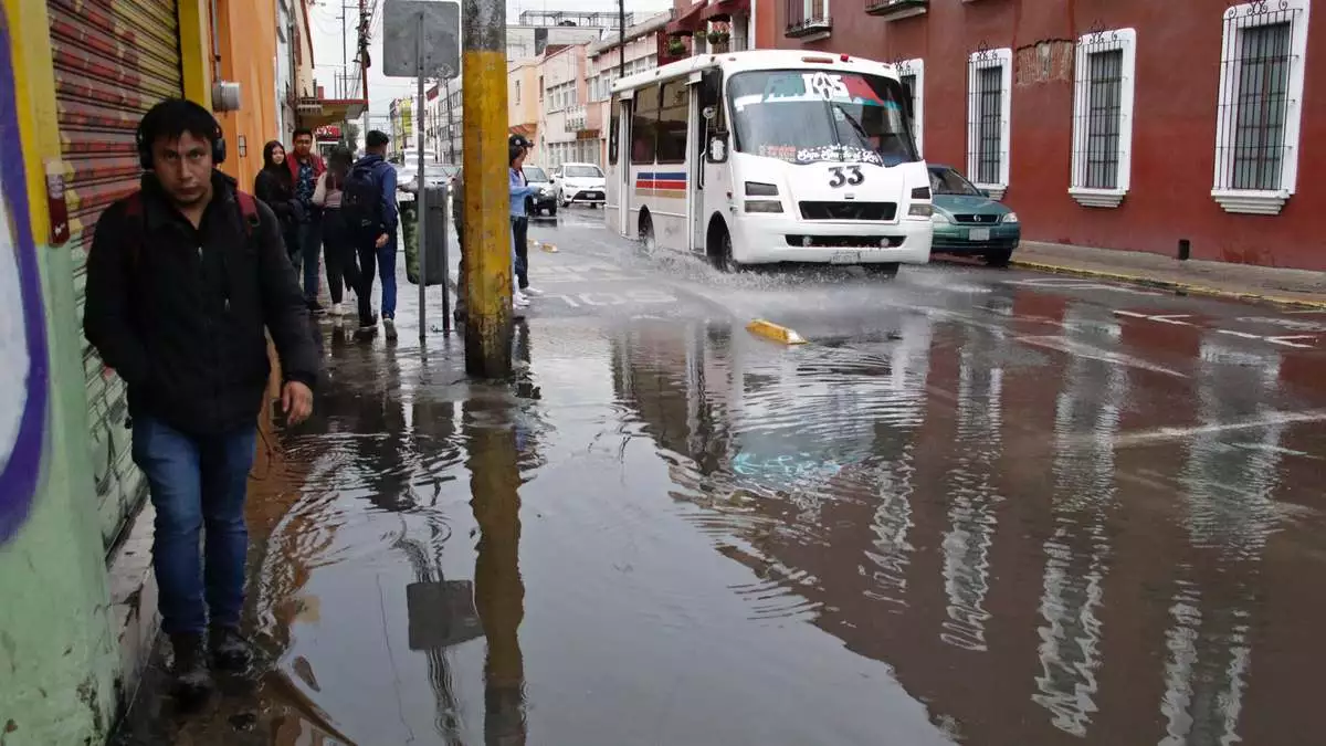 Puebla espera temporal de lluvias esta semana