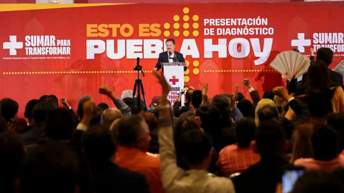 Ignacio Mier propone nueva Constitución y 28 proyectos estratégicos para Puebla
