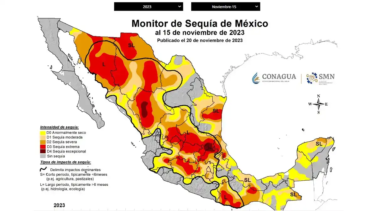 ¡Alerta! Tres municipios de Puebla viven con sequía extrema