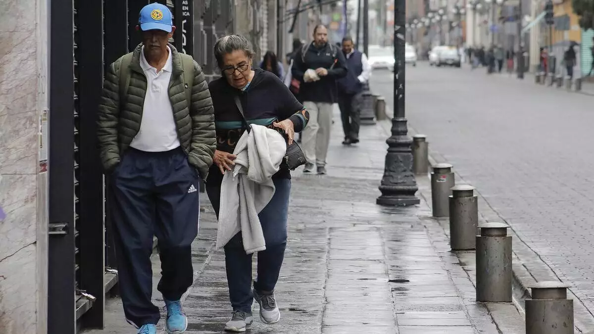 Lluvias y bajas temperaturas en Puebla por Frente Frío 9