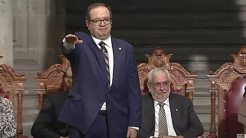 Leonardo Lomelí toma posesión como nuevo rector de la UNAM