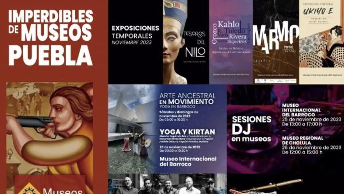 Museos de Puebla: Conoce su cartelera de eventos para noviembre