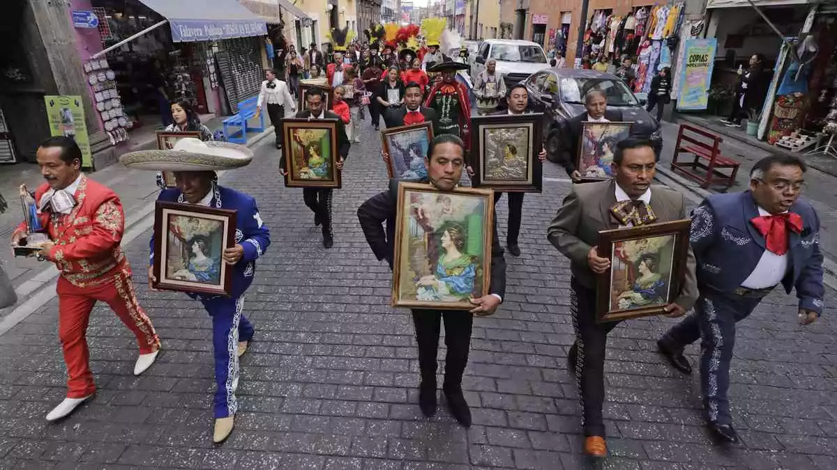 Músicos poblanos celebraron el día de Santa Cecilia