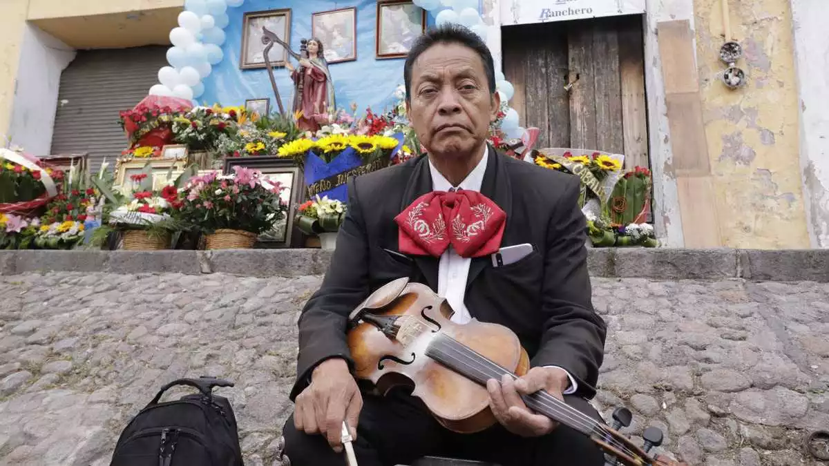 Músicos poblanos celebraron el día de Santa Cecilia