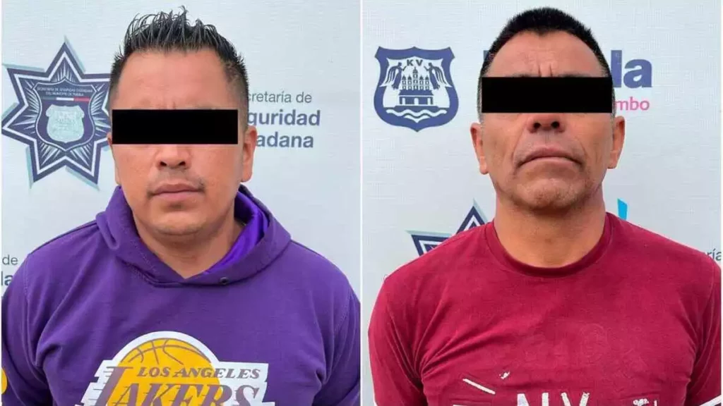 Pareja de asaltantes es capturada en Arboledas de Loma Bella