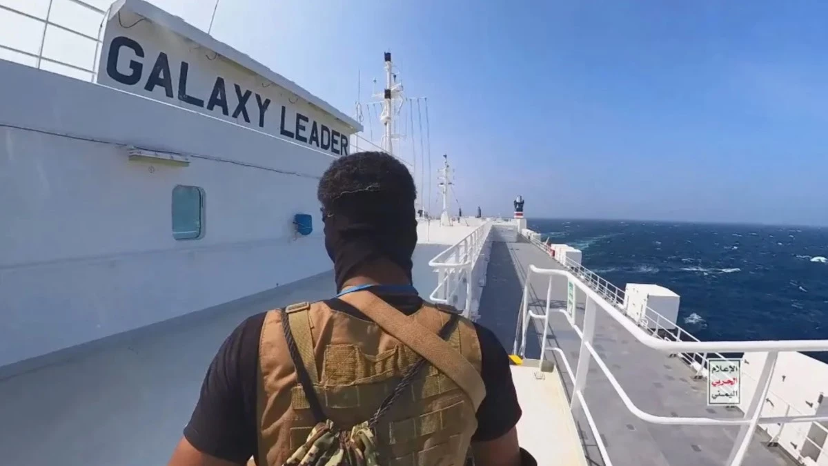 Huthis secuestran buque en el Mar Rojo con dos mexicanos a bordo