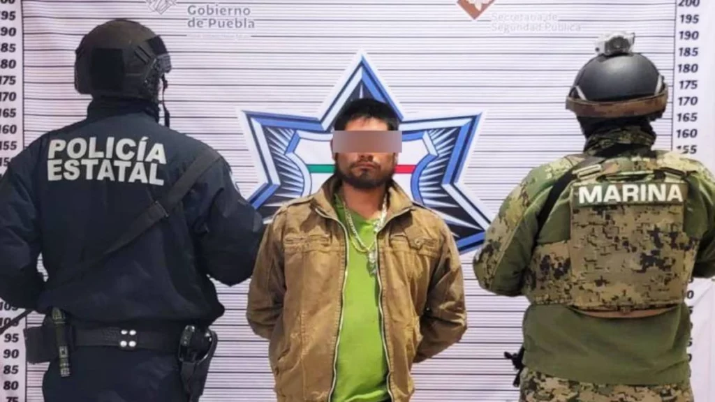 Captura SSP y Marina a líder distribuidor de drogas en Tepatlaxco