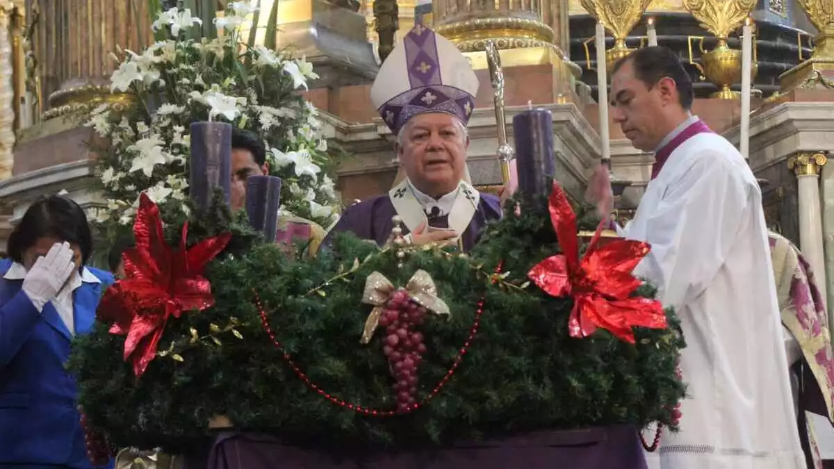 Arzobispo de Puebla preside la misa de inicio del Adviento