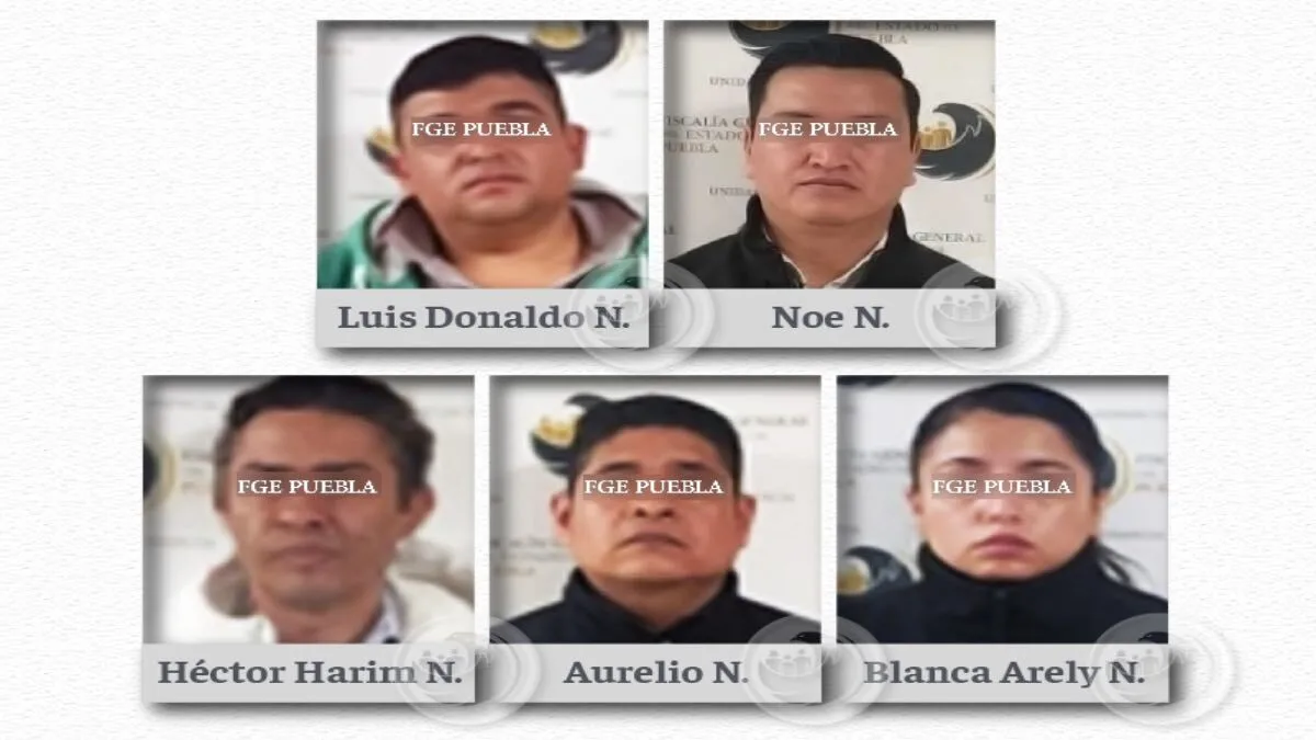 Vinculan a proceso a cinco personas por evasión de presos en Puebla