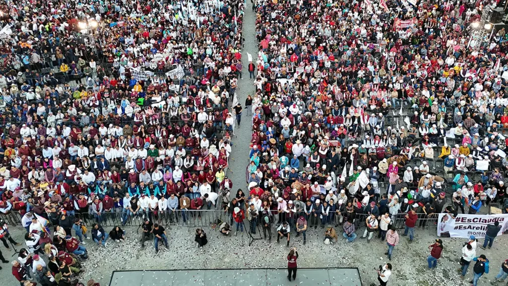 Claudia Sheinbaum se reunió con más de 800 mil personas durante su precampaña