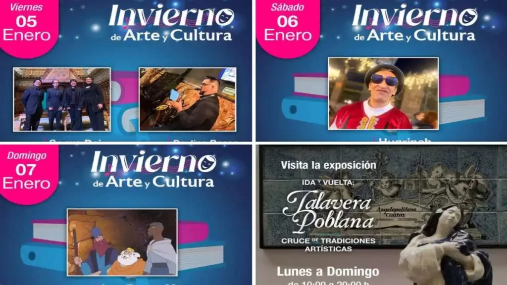 Disfruta de las actividades culturales por Día de Reyes en Puebla capital