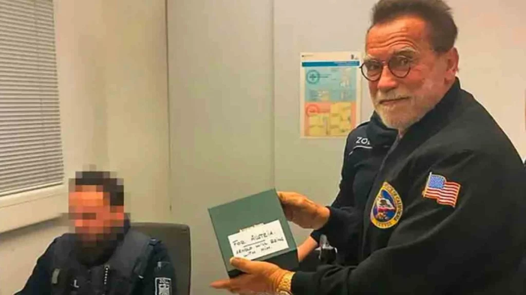 Arnold Schwarzenegger fue detenido en Alemania por no declarar costoso reloj