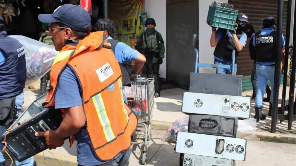 Operativo en el mercado La Cuchilla (2019)